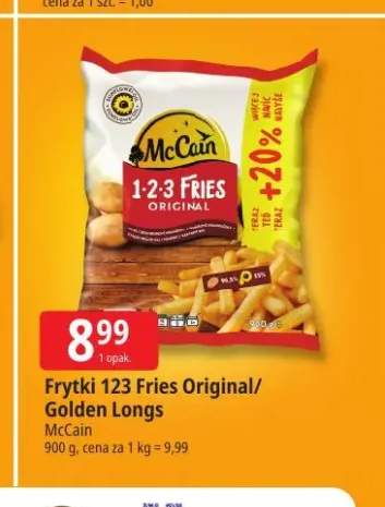 Frytki 123 Fries Original McCain +1 wariant
