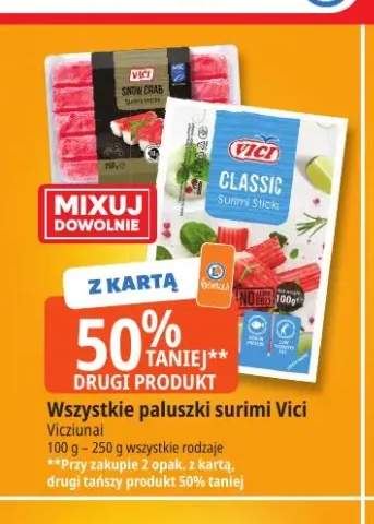 Paluszki surimi Vici +2 warianty