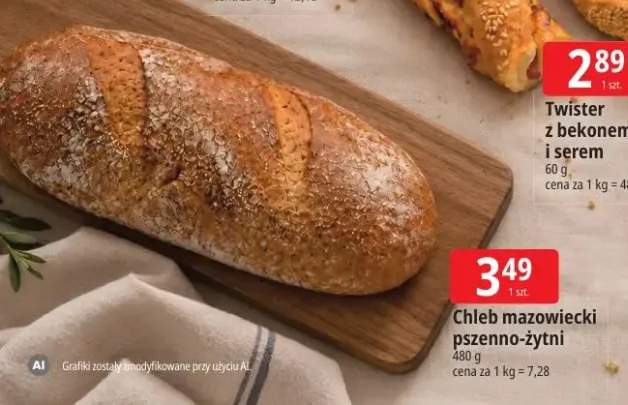Chleb mazowiecki pszenno-żytni