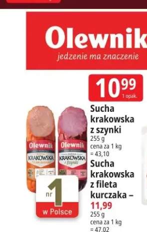 Sucha krakowska z fileta kurczaka Olewnik +1 wariant