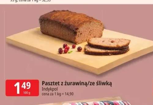 Pasztet z żurawiną Indykpol +1 wariant