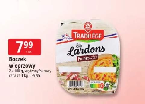 Boczek wieprzowy wędzony 2-pak Tradilège +1 wariant