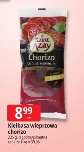 Kiełbasa wieprzowa chorizo łagodna Saint Azay +1 wariant