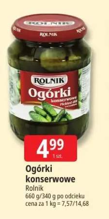 Ogórki konserwowe Rolnik