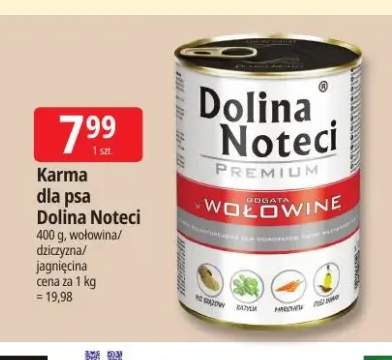 Karma dla psa Dolina Noteci wołowina +2 warianty