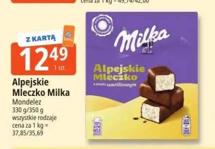 Alpejskie Mleczko Milka