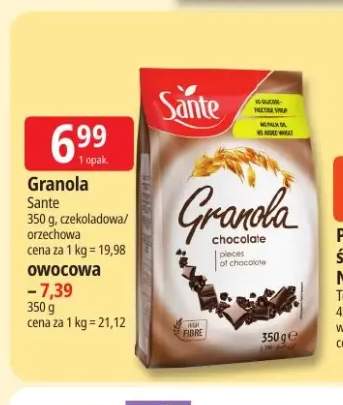 Granola Sante czekoladowa +2 warianty