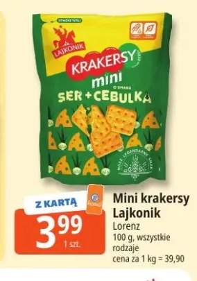 Mini krakersy Lajkonik