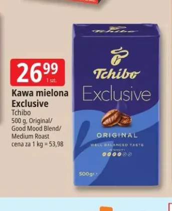 Kawa mielona Exclusive Tchibo Original +2 warianty