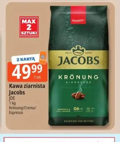 Kawa ziarnista Jacobs Krönung +2 warianty