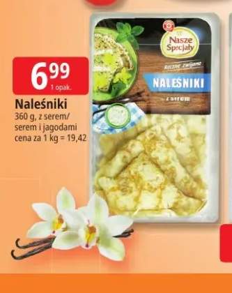 Naleśniki z serem Nasze Specjały +1 wariant
