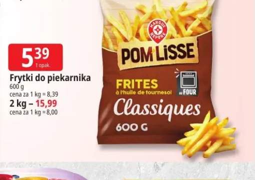 Frytki do piekarnika Pom Lisse