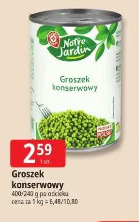 Groszek konserwowy Notre Jardin