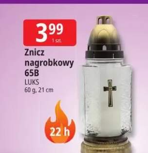 Znicz nagrobkowy 65B Luks
