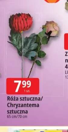 Róża sztuczna 65 cm +1 wariant