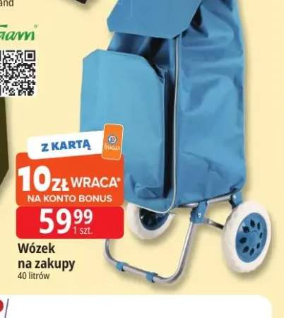 Wózek na zakupy 40 l