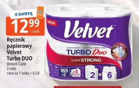 Ręcznik papierowy Velvet Turbo Duo 2-pak