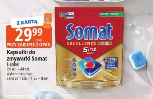 Kapsułki do zmywarki Somat