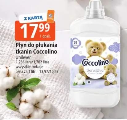 Płyn do płukania tkanin Coccolino 1,288 l +1 wariant