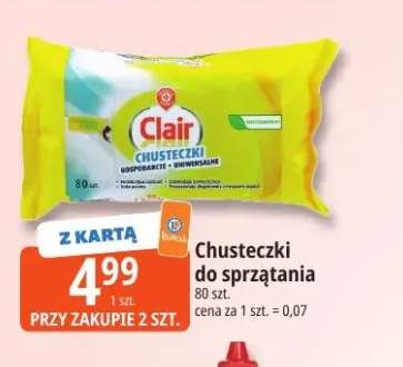 Chusteczki do sprzątania Clair