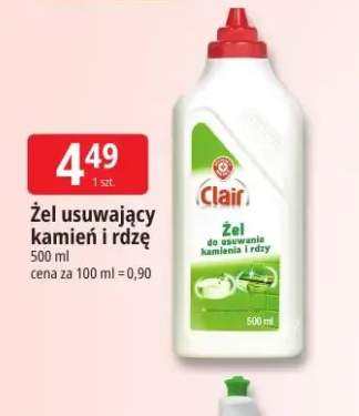 Żel usuwający kamień i rdzę Clair