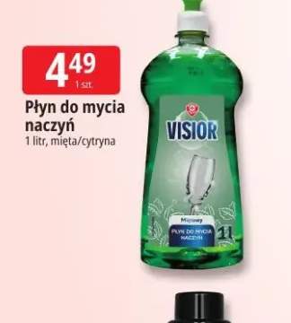 Płyn do mycia naczyń mięta Visior +1 wariant