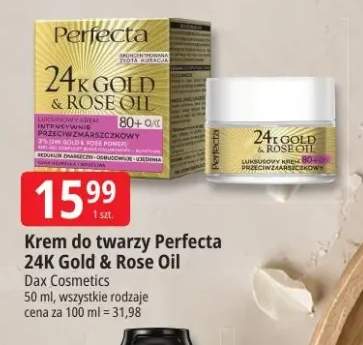 Krem do twarzy Perfecta 24K Gold & Rose Oil