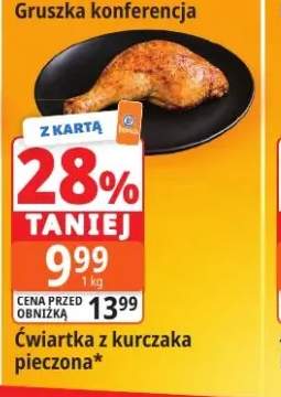 Ćwiartka z kurczaka pieczona