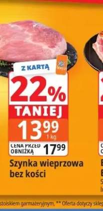 Szynka wieprzowa bez kości