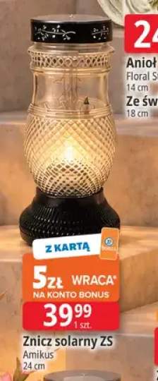 Znicz solarny Zs Amikus 24 cm