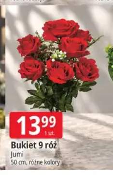 Bukiet 9 róż Jumi