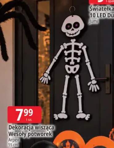 Dekoracja wisząca Wesoły potworek Arpex 55 cm