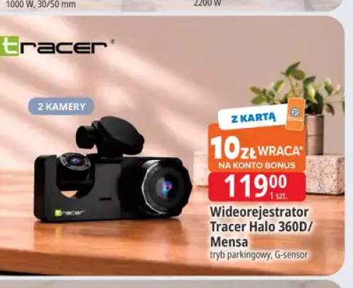 Wideorejestrator Tracer Halo 360D Mensa