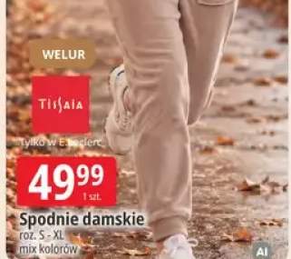 Spodnie damskie welurowe Tissaia