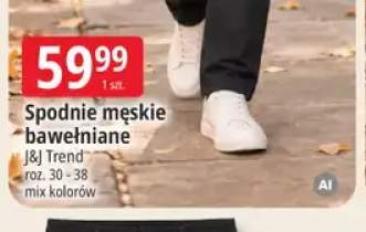 Spodnie męskie bawełniane J & J Trend