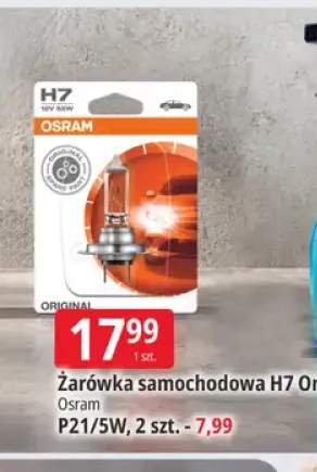 Żarówka samochodowa H7 Original Osram +1 wariant