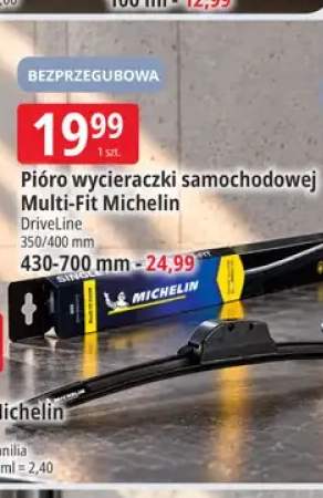 Pióro wycieraczki samochodowej Multi-Fit Michelin 350 mm +2 warianty