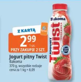Jogurt pitny Twist Bakoma