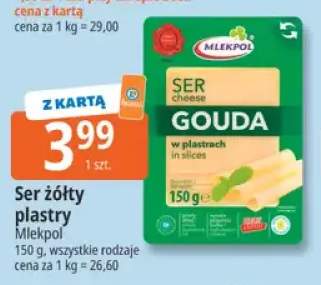 Ser żółty plastry Mlekpol