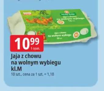 Jajka kurze z chowu na wolnym wybiegu Polska Kurka