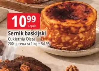 Sernik baskijski Cukiernia Olsza