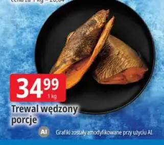 Trewal wędzony porcje