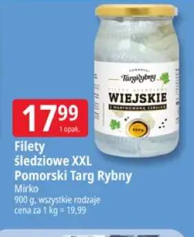 Filety śledziowe XXL Pomorski Targ Rybny Mirko