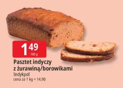 Pasztet indyczy z żurawiną Indykpol +1 wariant