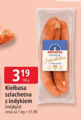 Kiełbasa szlachetna z indykiem Indykpol