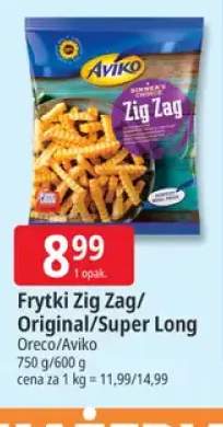 Frytki Zig Zag Aviko +2 warianty