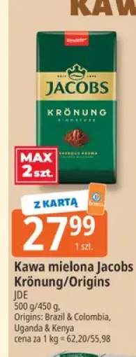Kawa mielona Jacobs Krönung +2 warianty
