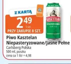 Piwo Kasztelan Niepasteryzowane +1 wariant