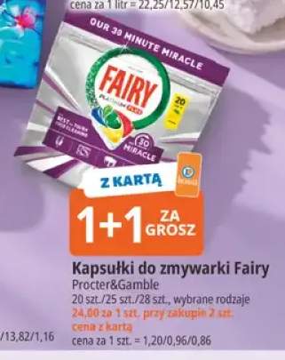 Kapsułki do zmywarki Fairy