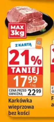 Karkówka wieprzowa bez kości